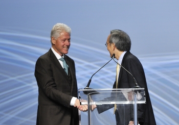 5. President Clinton and Secretary Chu at the ARPA-E Summit