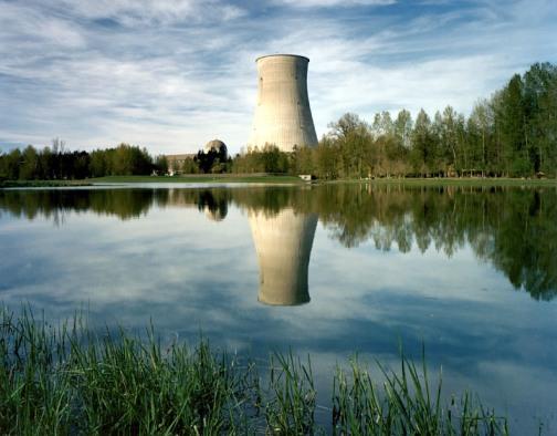 Cooling Tower Reflection | Credit: DOE Archives Cooling Tower Reflection | Credit: DOE Archives