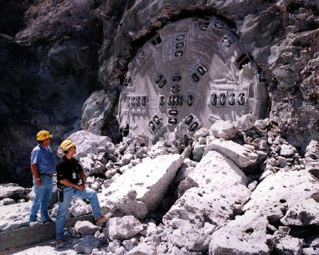 April 25, 1997: Yucca Mountain exploratory drilling