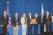 EM employees were part of the Uranium-233 (U-233) Disposition Alternatives Analysis team. Members of the team are pictured here with Secretary Chu, second from right, after receiving an Achievement Award Thursday.