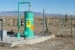 This well is used to inject the protein source — whey powder — for microorganisms in an in situ bio- remediation process.