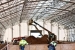 Workers construct a new facility that will help Los Alamos National Laboratory accelerate the shipment of transuranic (TRU) waste to the Waste Isolation Pilot Plant (WIPP) in Carlsbad for permanent disposal.