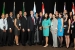 Florida International University's DOE Fellows gather for a photo with DOE Senior Advisor for Environmental Management David Huizenga (eighth from left) and DOE Fellows director, Dr. Leo Lagos (tenth from left), at the 2012 Waste Management Symposia in Phoenix this week.