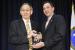 Robert Brese, Deputy Chief Information Officer in the Office of the Chief Information Officer with Secretary Steven Chu as he receives a Secretary of Energy Excellence Award. | Photo courtesy of the Energy Department