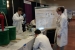 California Polytechnic State University students test output from cyclone treatment at the 2012 WERC IEDC.