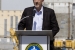 Senior Advisor for Environmental Management David Huizenga speaks during an event announcing the completion of work to place N Reactor in safe storage.