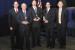 The Moab Uranium Mill Tailings Remedial Action Project Team with Secretary Steven Chu as they receive a Secretary of Energy Achievement Award. | Photo courtesy of the Energy Department