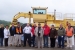 First cylinder enters plant.