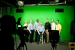 Top executives from all major contractors at the Savannah River Site and DOE Savannah River Operations Office Manager David Moody (seated) work together to create a video production promoting the “Safety Begins with Me” program.