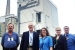 Pictured during a tour of WVDP, left to right, are EM Deputy Assistant Secretary for Acquisition and Project Management Jack Surash, Senior Advisor for Environmental Management David Huizenga, WVDP Operations Manager Catherine Bohan, EM Public Participation Specialist Elizabeth Schmitt and WVDP Director Bryan Bower.