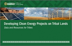 Get updated estimates of renewable energy resource technical potential on tribal lands.