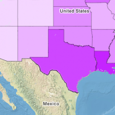 Compare your state's per capita annual energy costs in a state-by-state map of average energy expenditures.