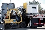 SRS loaded 14 standard waste boxes containing mixed and low-level waste that previously was classified as transuranic TRU waste. This shipment to a Florida treatment site marks the 1,000 cubic meter milestone of the 5,000 cubic meters in the Site’s TRU program that will be dispositioned through the Recovery Act.