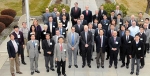 Participants in the EM-led delegation's second workshop gather for a photo at the Hanford site.