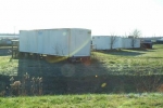 Old trailers that had sat for decades in the southwestern part of the Paducah site were cut up and placed in containers so that the debris could be placed in the site’s industrial landfill.
