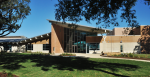 The back side of the Community Center in Largo, Florida.
