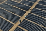 The California Valley Solar Ranch has a capacity of 250 MW -- enough energy to power the equivalent of every home in San Luis Obispo County. | Photo courtesy of SunPower. 