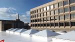 New cool roofs installed on the Energy Department’s headquarters building in Washington DC in November, 2010. | Image credit Quentin Kruger, Energy Department