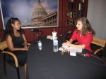 Dr. Karina Edmonds, the Department's Technology Transfer Director, speaks with Joan Michelson of Green Connections Radio about women in STEM last July. This week she is receiving a Career Achievement Award from Women of Color Magazine.