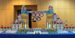 EM’s Nevada Site Office took first place in the site-submitted category of DOE’s CANstruction Sculpture Contest for its entry, shown here, inspired by London’s Tower Bridge during the 2012 Summer Olympics.
