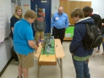 Southeastern staff visits local high school.