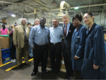 Deputy Secretary of Energy Daniel Poneman meets with owners and workers at Diversified Chemical Technologies, a small business in Detroit, MI. | Energy Department photo