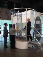 Deputy Secretary Daniel Poneman tours Proinlosa Energy Corp. in Houston, Texas. Proinlosa is a company in the wind turbine manufacturing supply chain that develops tower parts and has benefitted from the Production Tax Credit (PTC). | Photo courtesy of Keri Fulton.
