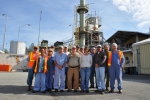 Members of the team that helped safely close the Toxic Substances Control Act Incinerator at Oak Ridge gather for a photo. The team is from URS|CH2M, Oak Ridge, the prime contractor for the Oak Ridge Office of Environmental Management.
