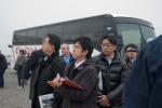 Tokyo Electric Power Company officials tour the Hanford Site to learn about cleanup technologies that could be used at Fukushima.