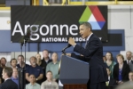 President Barack Obama delivers remarks on clean energy at Argonne National Laboratory’s Nanoscale Materials Center in Lemont, Ill., March 15, 2013. | Official White House Photo by Chuck Kennedy