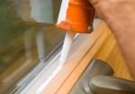 Caulking is an easy way to reduce air leakage around your windows. | Photo courtesy of ©iStockphoto.com/BanksPhotos