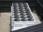 The new chiller system at the Dunn Building replaced an outdated rooftop-based HVAC system. | Photo courtesy of Deborah Hammond