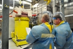 A new enclosure for processing radioactive casks has put Oak Ridge on a path to finishing cleanup work two years ahead of schedule, saving nearly $20 million. | Photo courtesy of the Office of Environmental Management. 