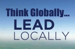 This year's theme for Energy Action Month is "Think Globally ... Lead Locally." | Image courtesy of the Energy Department.