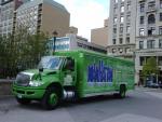 Manhattan Beer Distributors' first diesel-electric hybrid delivery vehicle | Photo Courtesy of Manhattan Beer Distributors