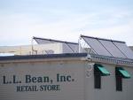  L.L. Bean’s flagship store sees nearly 3 million visitors each year. The store now uses solar-heated water for showers, restrooms and two cafes. | Photo courtesy of L.L. Bean |