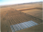 An aerial view of Sapphire Energy's integrated biorefinery in Luna County, New Mexico. | Photo courtesy of Sapphire Energy. 
