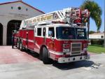 Truck 51 of the Chula Vista Fire Department.