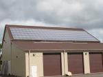 Solar panels have been installed at a shelter facility near Ulster County Fairgrounds. | Photo courtesy of Ulster County