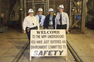Los Alamos National Laboratory celebrates the 1000th shipment of transuranic waste from the Laboratory to a permanent repository at the Waste Isolation Pilot Plant (WIPP) near Carlsbad, N.M.