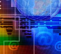 graphic image of binary code