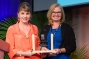 Melanie Kenderdine with Maggie Downey